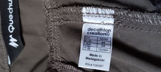 Pantalon trekking hombre convertible