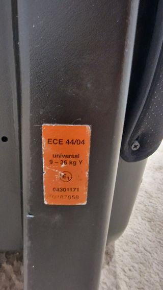 Silla de coche 1/2/3 niños