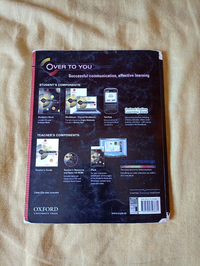Libros de inglés Over to you