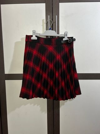 Falda a cuadros de Mango Talla S (36)