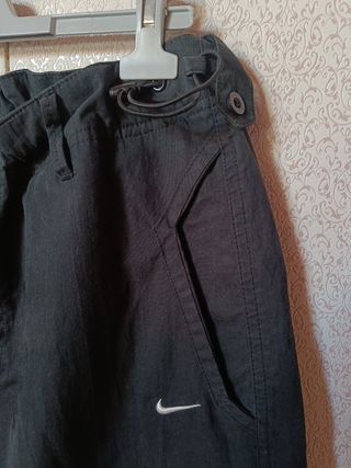 Pantalón negro cargo vintage Nike Cortez nuevo