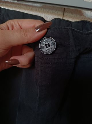 Pantalón negro cargo vintage Nike Cortez nuevo