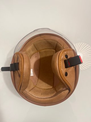 Casco de moto , visera nueva , estado impecable