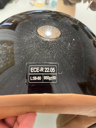 Casco de moto , visera nueva , estado impecable