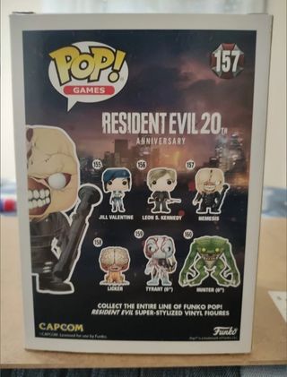 Funko pop ganes resident evil nemesis