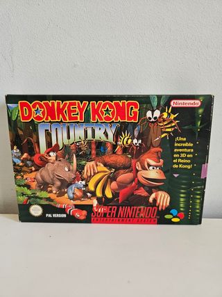 Donkey Kong Country super nintendo snes