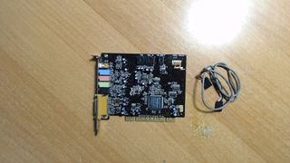 Tarjeta de sonido retro