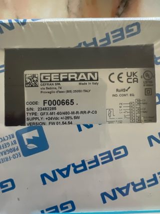 Gefran F000665 Power controller single