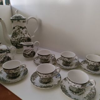 juego cafe porcelana myott the brook