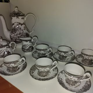 juego cafe porcelana myott the brook