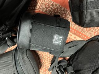 Fundas objetivos y camara de fotos