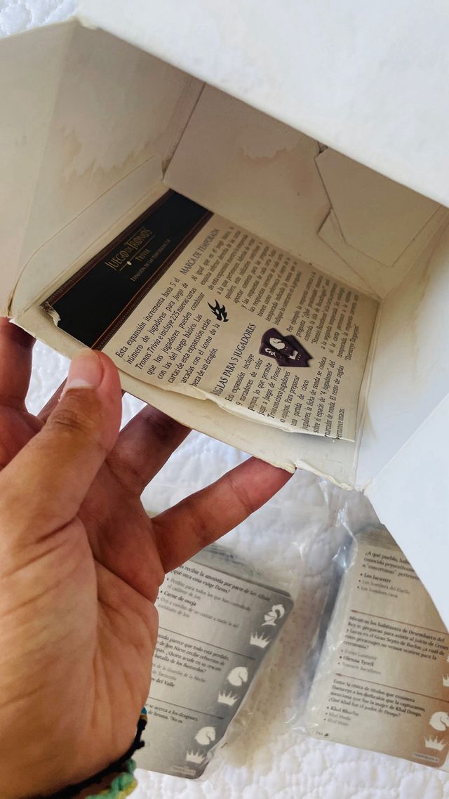 Lote juegos de mesa (Juego de tronos)