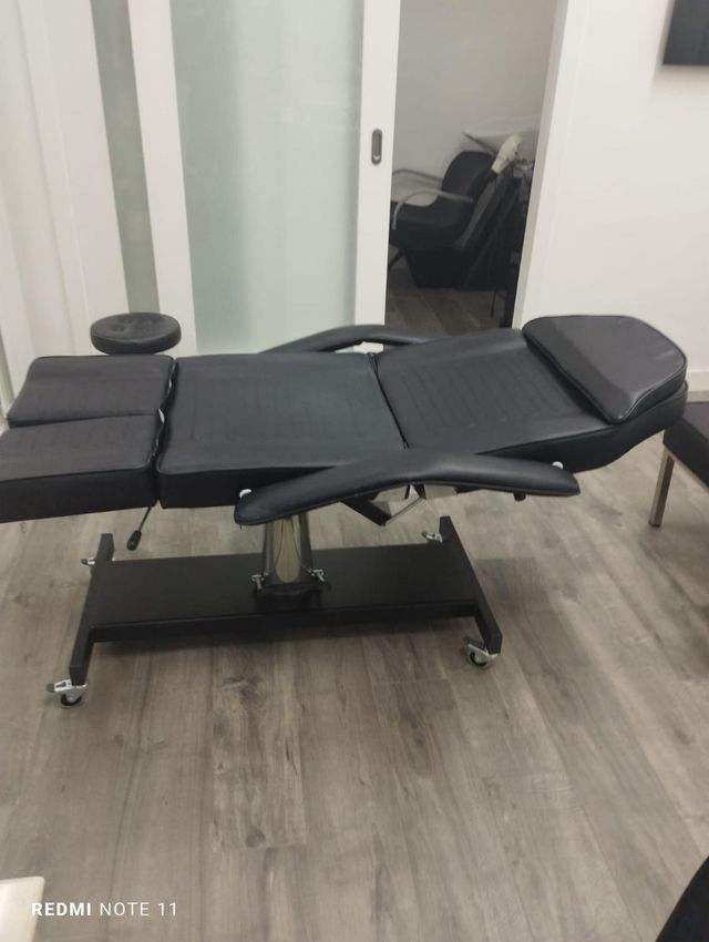 Poltrona-lettino da estetista