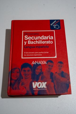 Diccionario Lengua española Secundaria