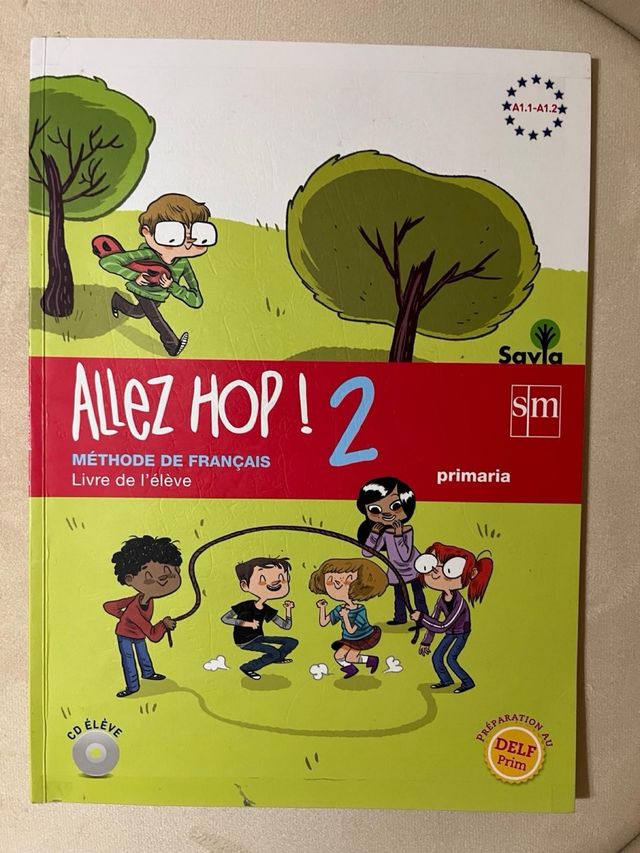 Libro texto frances primaria