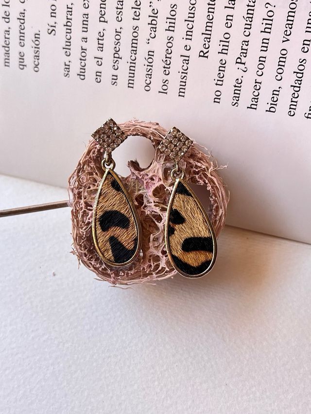 Pendientes Animal Print