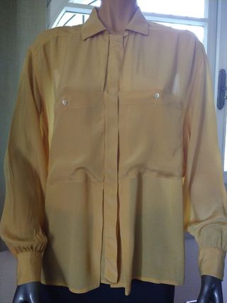 Camicia donna misto seta