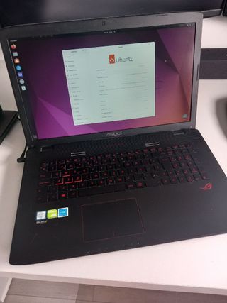 ASUS GL752VW - 24 Gb RAM y 1 Tb SSD mejorados