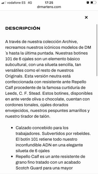 BOTAS Dr. MARTENS  piel como nuevas!!