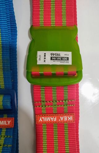 Due cinghie per bagagli IKEA 