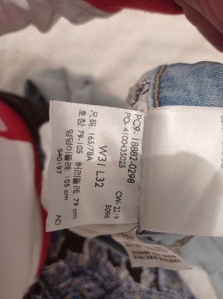 Pantalón vaquero Lewis modelo 721, talla W31, L32