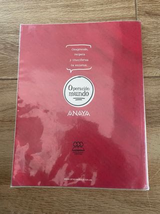 Libro de matemáticas 3ESO de anaya 