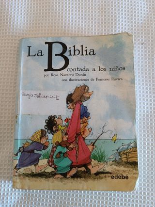 La biblia contada a los niños