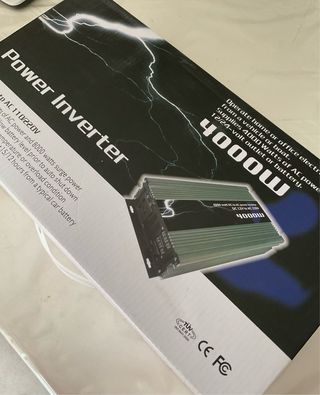 Inverter/mulifunzioni 4000W barche/camper/12V220V