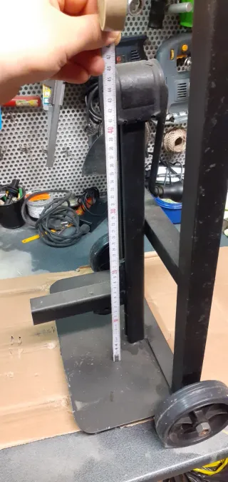 Carrellino sollevatore termosifoni artigianale