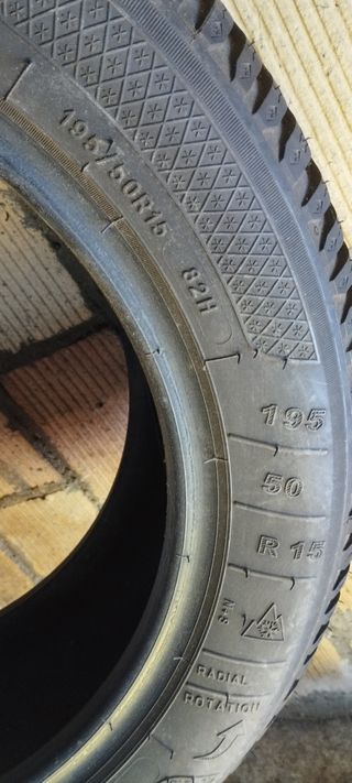 Ruedas Kleber invierno 195/50R15