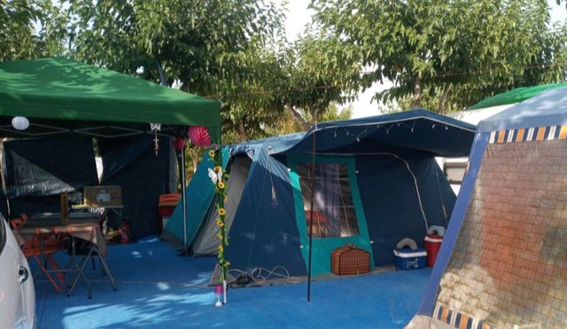 Tienda camping chalet