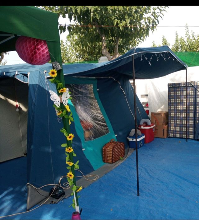 Tienda camping chalet