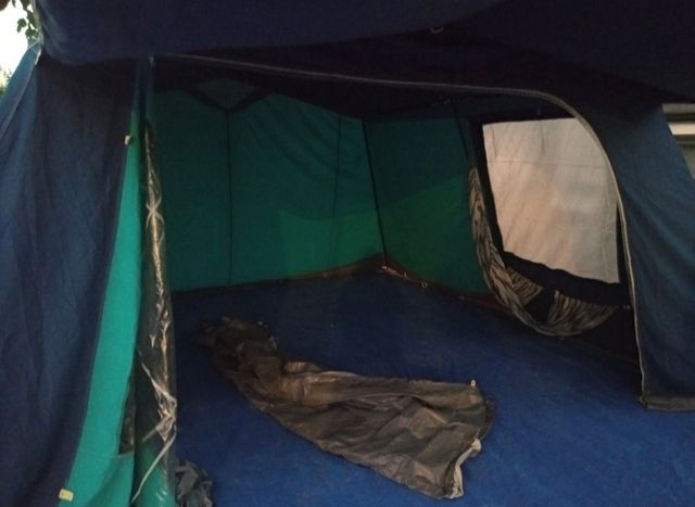 Tienda camping chalet