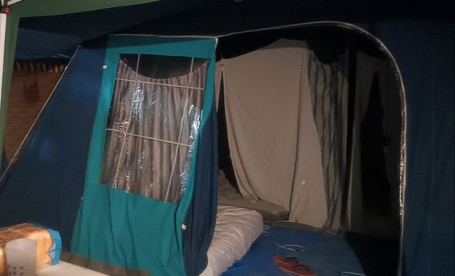 Tienda camping chalet