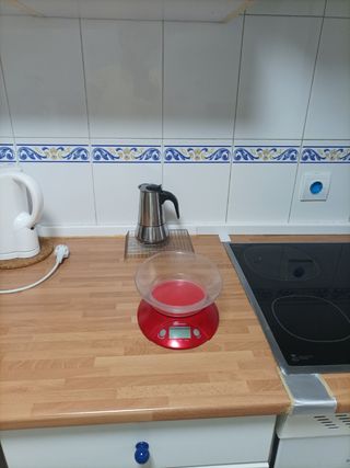 Báscula de cocina. My poco uso.