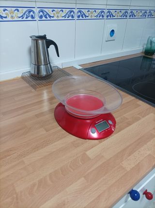 Báscula de cocina. My poco uso.