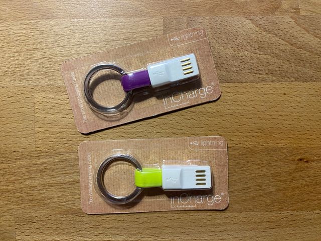Portachiavi USB-lightning per iPhone