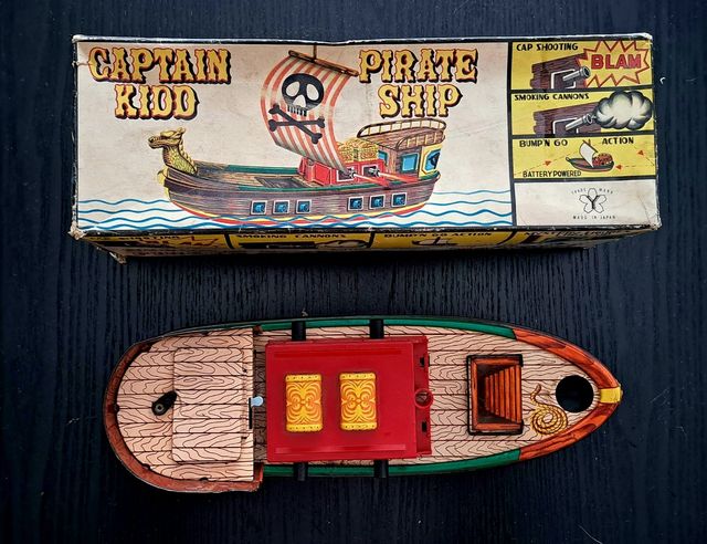Capitan Kidd. Pirate Ship. Barco pirata