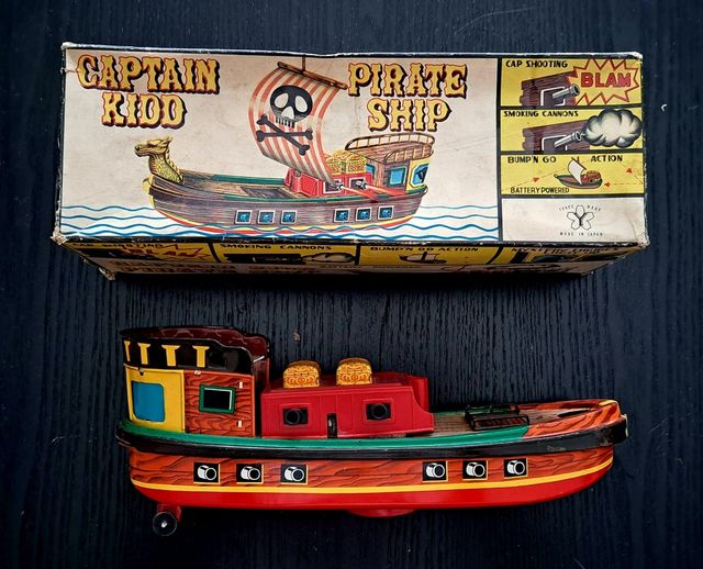 Capitan Kidd. Pirate Ship. Barco pirata