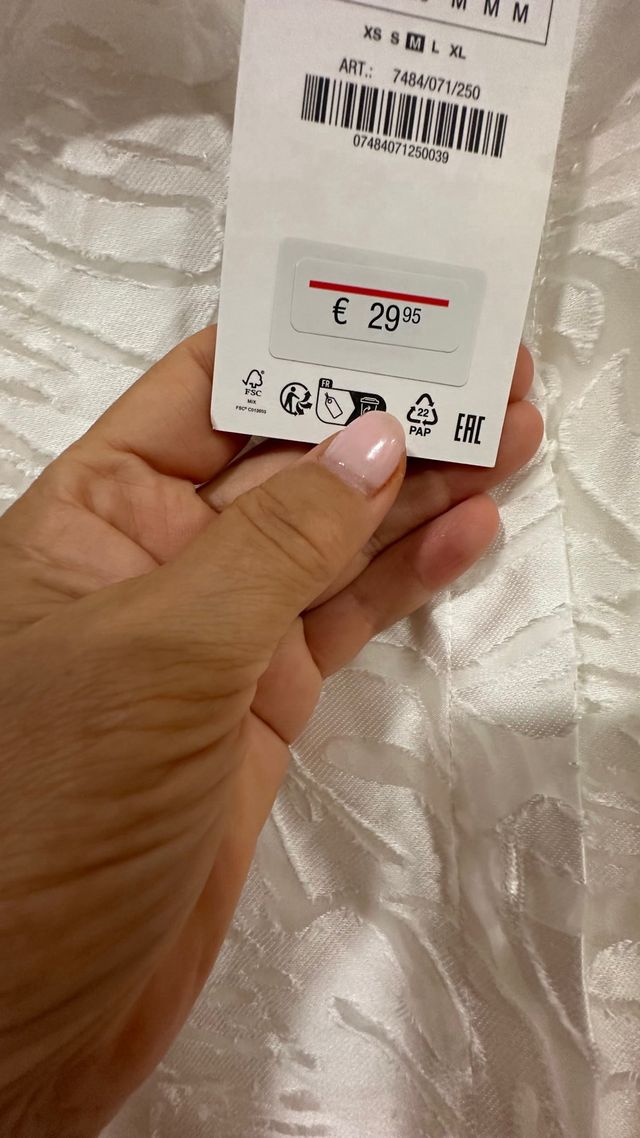 Camisa semitransparente