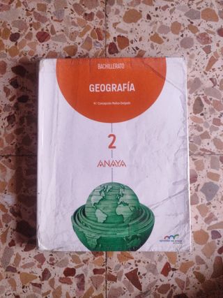 Geografía 2 bachillerato Anaya