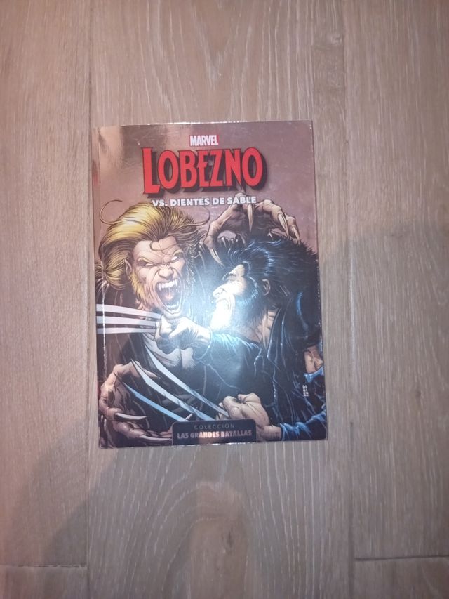 Cómic wolverine vs dientes de sable