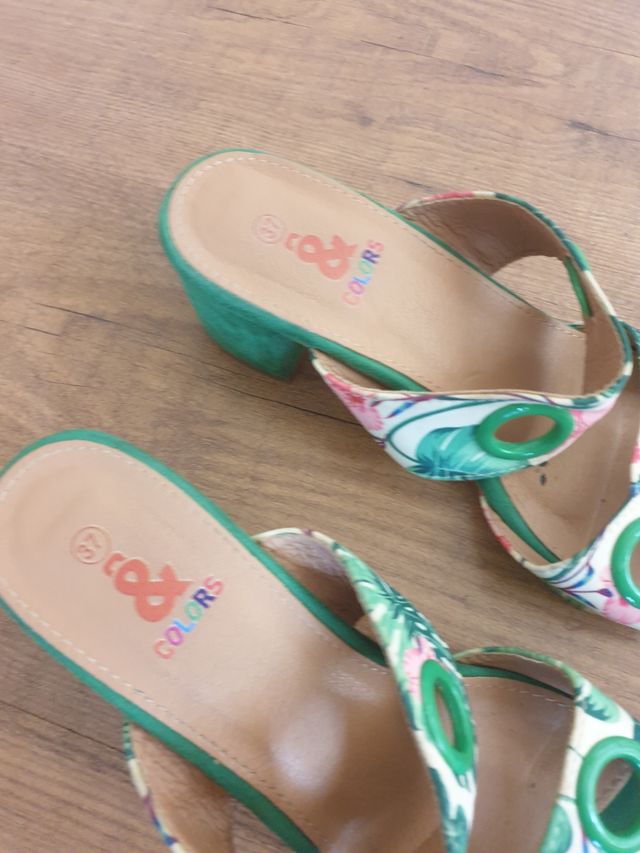 SANDALIAS CORTE INGLÉS  37