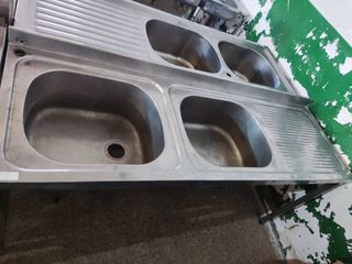 FREGADERO INDUSTRIAL INOX 1,9M