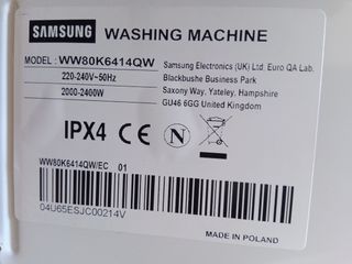 Despiece lavadora Samsung 