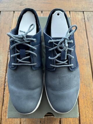 Zapatos piel hombre Timberland azul t41