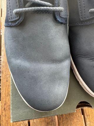 Zapatos piel hombre Timberland azul t41