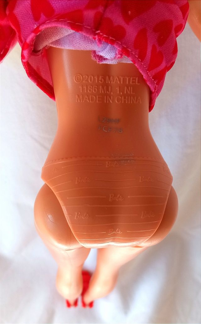 Barbie fashionista veri capelli biondi cor