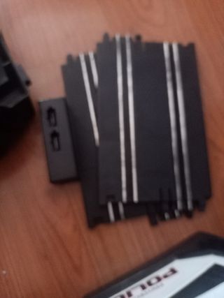 Coche policía scalextric, faltan coches