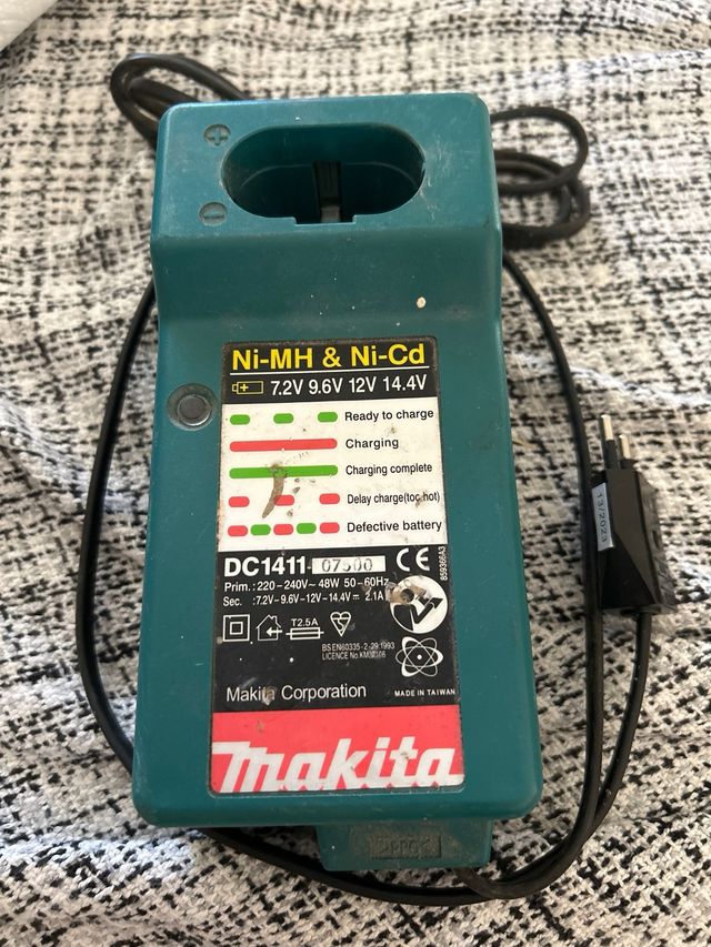 Makita dc1411 cargador 7.2v - 14.4v